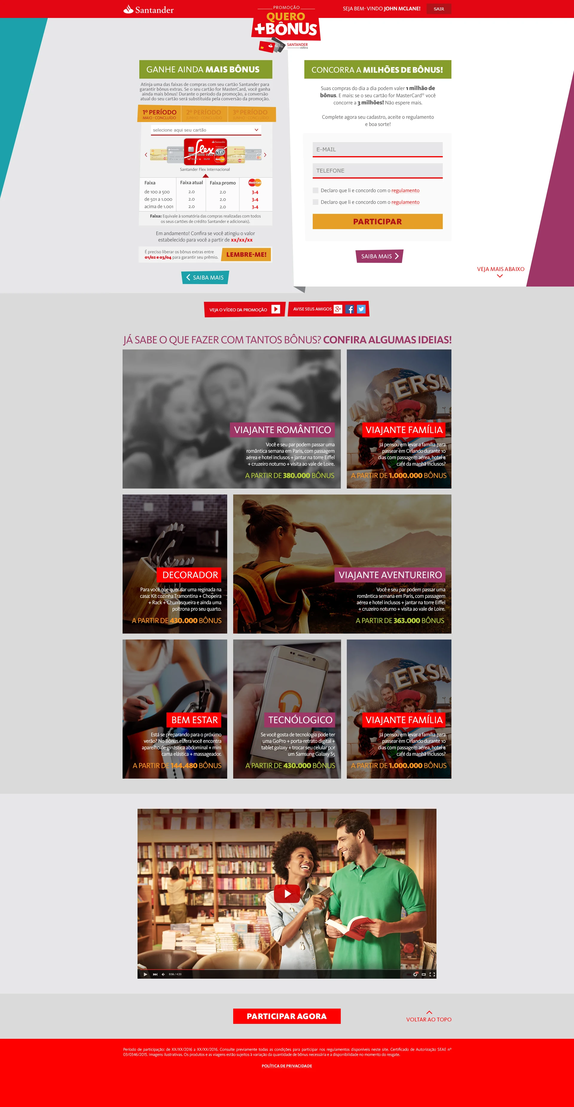 Final design — home logada