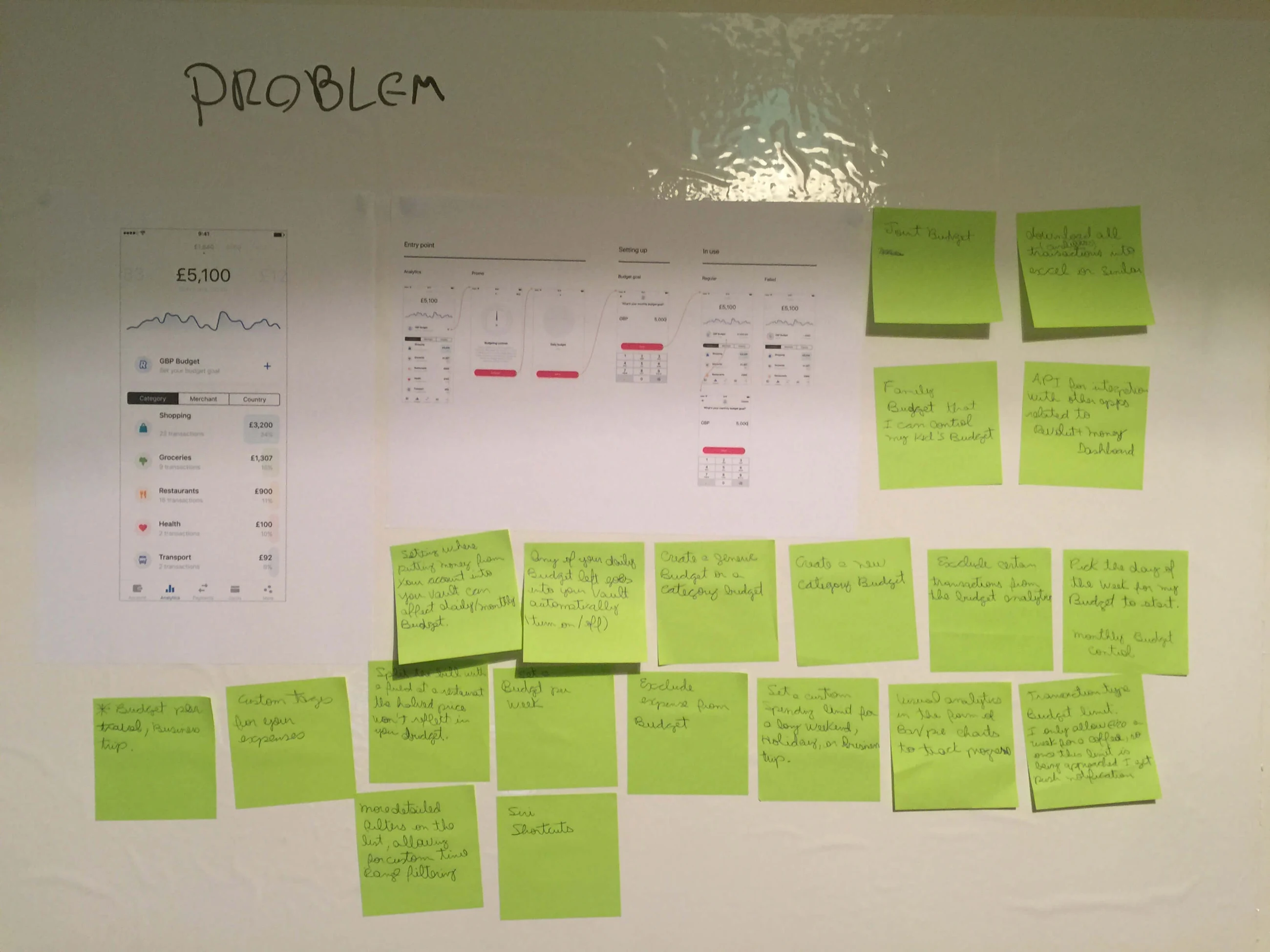 Exploring possible budgeting features.